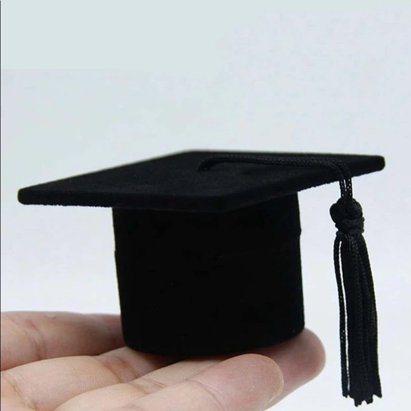 1pc Graduation Cap Shaped Jewelry Storage Box - Picture 2 of 7